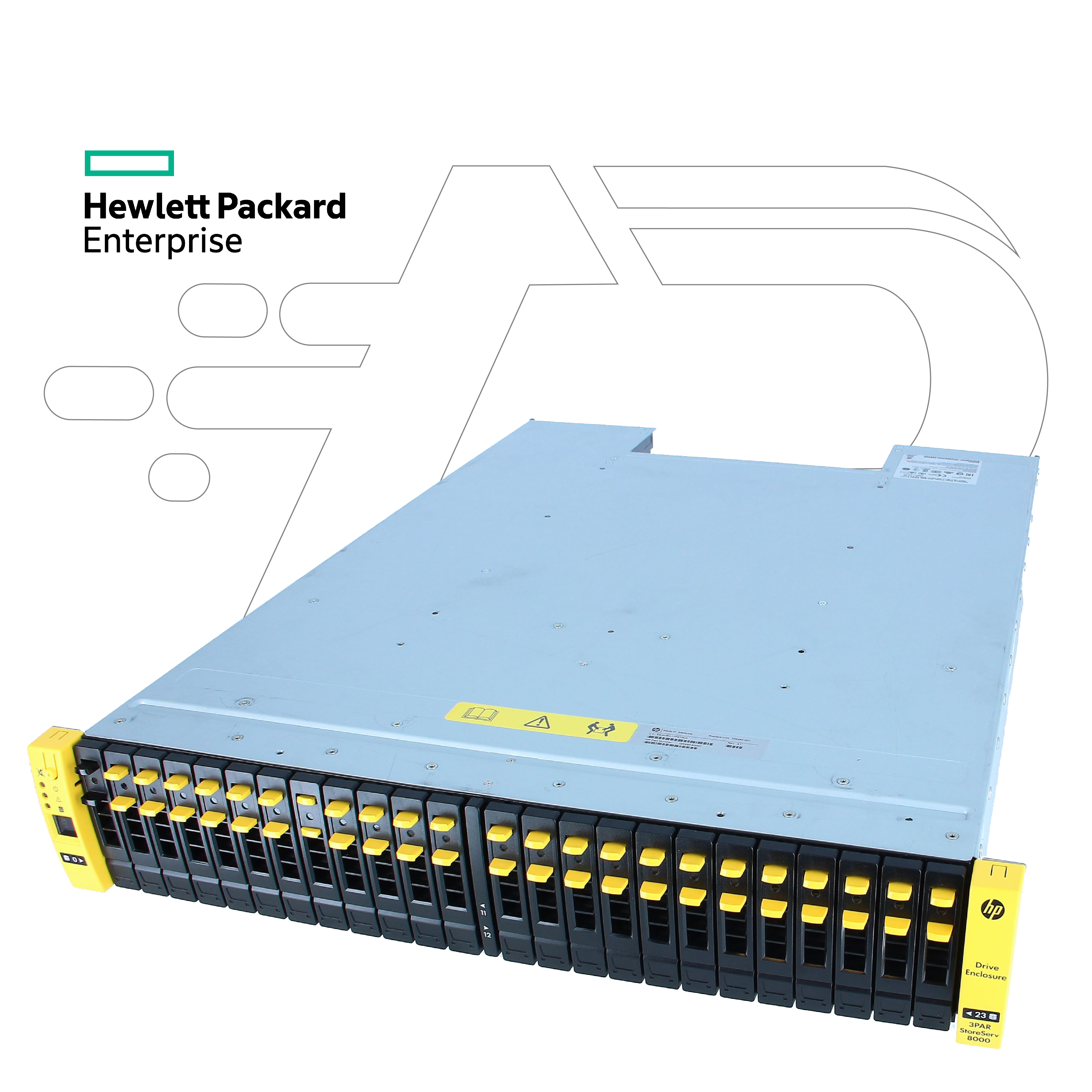 HPE 3PAR StoreServ 8000 SFF(2.5in) Field Integrated SAS Drive Enclosure E7Y71A